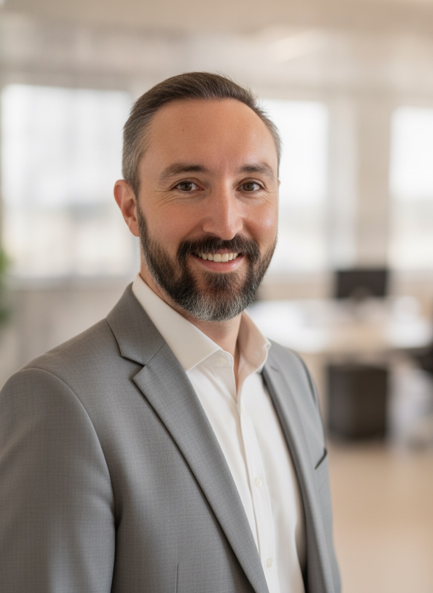 Porträt von Tim Rosen, Gründer von NovaData Solutions, Ansprechpartner für den Match-Call zum Inbound-Agent